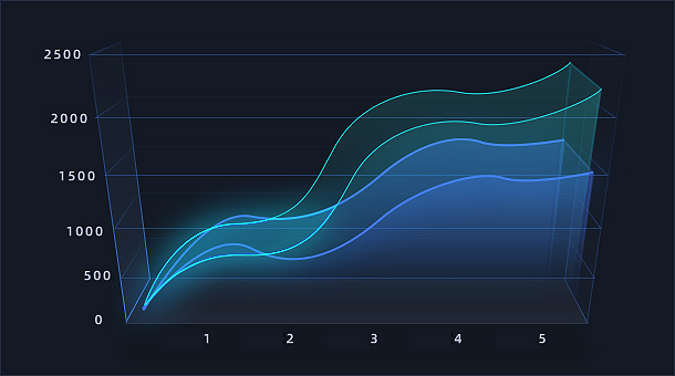 Dashboard fictício com status de projetos e indicadores