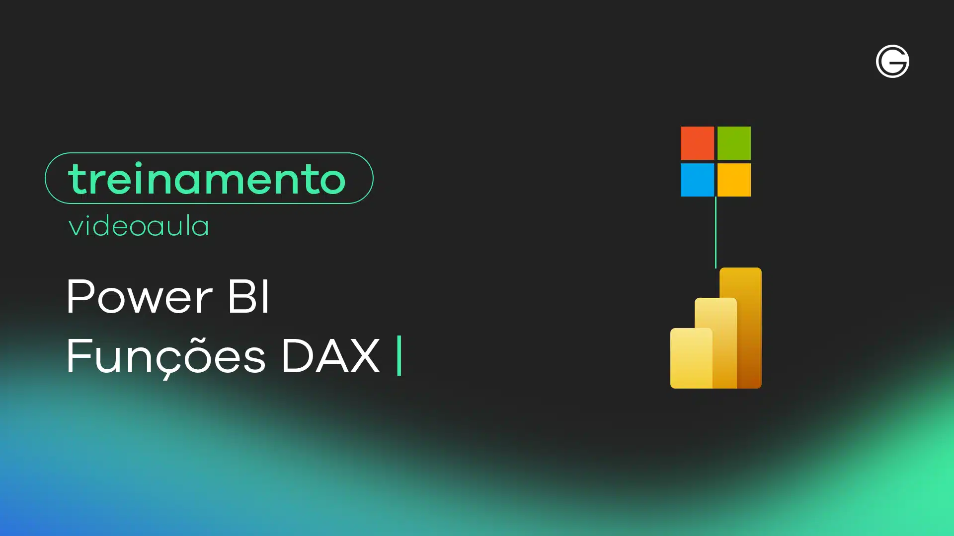 Imagem de capa Videoaula Power BI Funções DAX