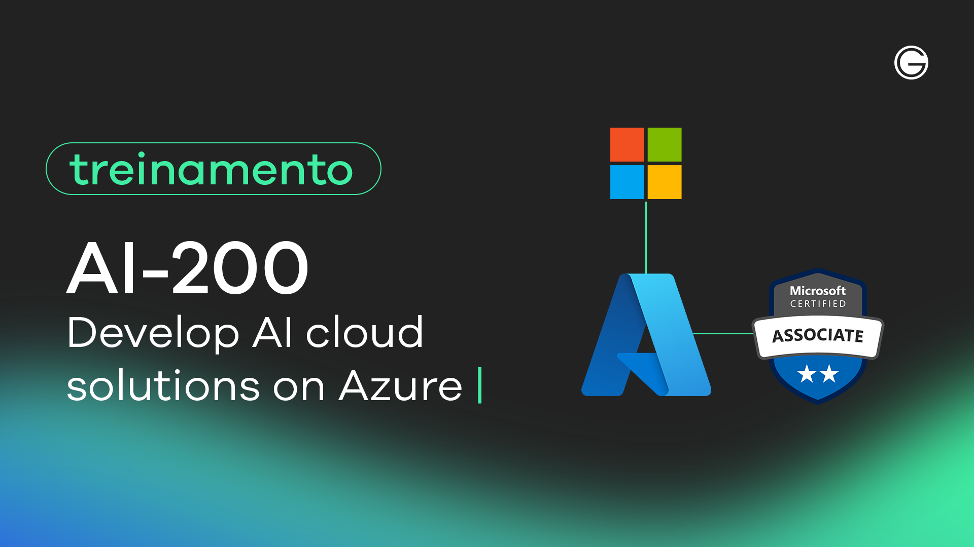 Imagem de capa Curso AI-200T00-A: Desenvolver soluções de IA na nuvem no Azure