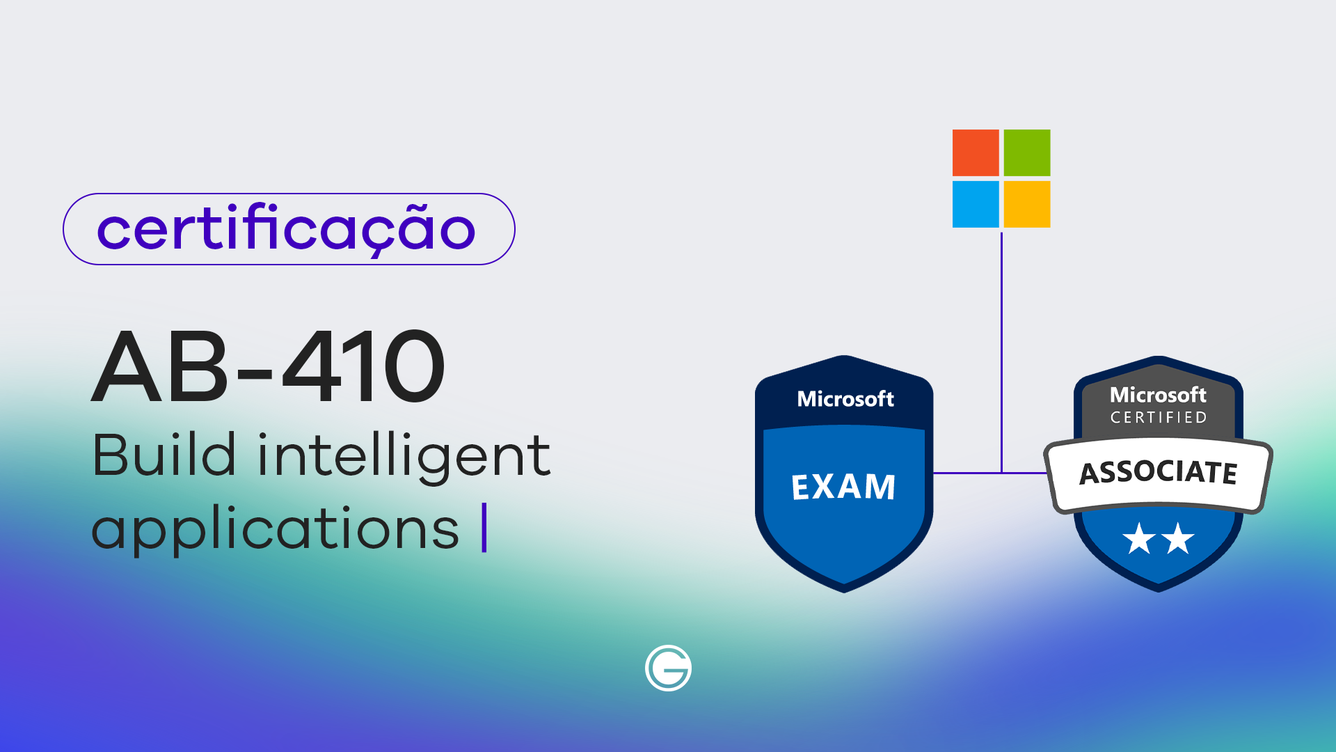 Imagem de capa Exame AB-410: Creating intelligent applications