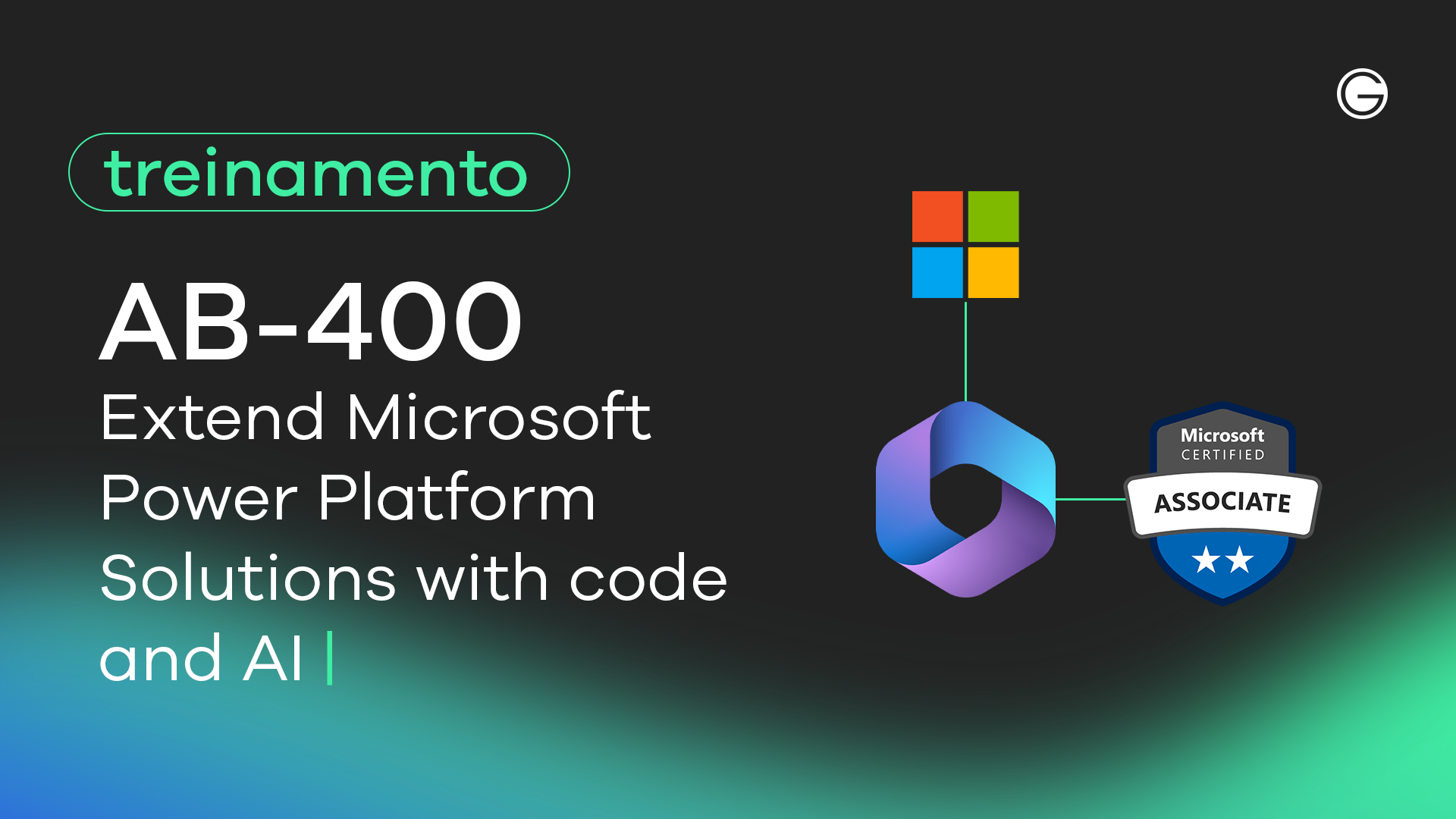 Imagem de capa AB-400: Extend Microsoft Power Platform Solutions with code and AI